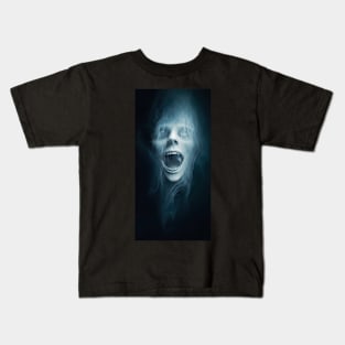 person trapped in ghost world, halloween design Kids T-Shirt